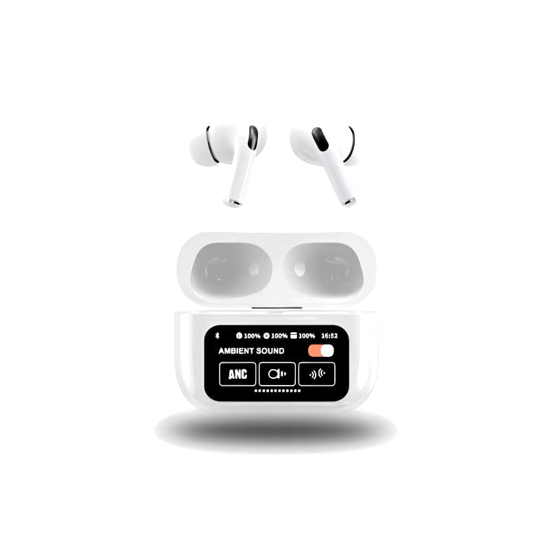 discount-pk Newest A9 PRO TWS Wireless Earphones with Touch Screen Controls & ANC